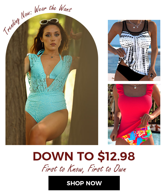 Stay ahead of the fashion curve with our latest arrivals! Discover trendy styles that are perfect for your summer wardrobe and ensure you’re always in vogue. Enjoy unbeatable prices on our fabulous collection, with select items starting at just $12.98! This is your chance to refresh your wardrobe without breaking the bank.