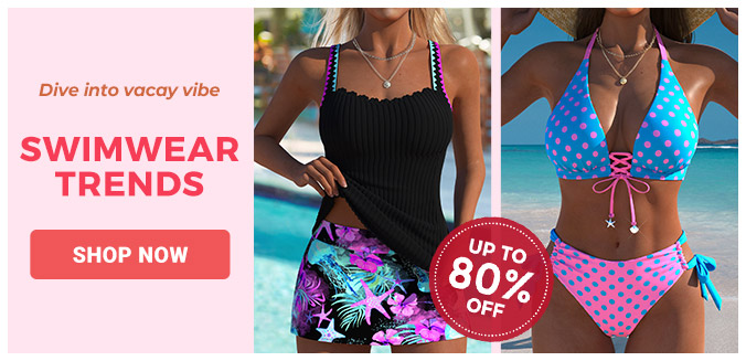 Dive into the latest swimwear trends that are making waves this season! From chic bikinis to flattering one-pieces, our collection features styles designed to make you feel confident and fabulous at the beach or by the pool. Click here to explore our trendy swimwear selection and discover the perfect pieces for your next vacation. 